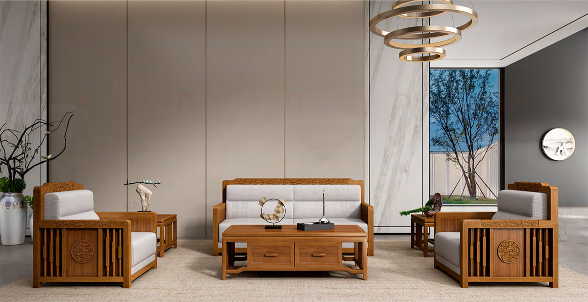 新中式家具胡桃木（瑞）系列 AU29